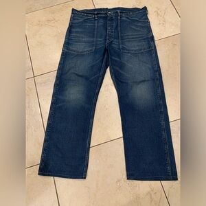 RRL Ralph Lauren Selvedge denim carpenter jeans 36x32